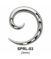 P Shaped S316L Spirals SPRL-03